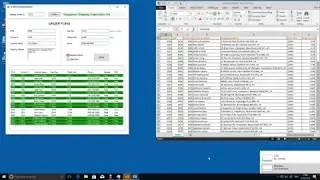 Sample Shipping Order Demo using INTELLIBOT RPA STUDIO