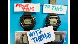 Revive your faded display with this trick. Casio DW-290 (But it could be any digital)
