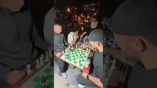 Playing chess at Mel Lastman square, North York #chess #streetchess #sidewalkchess