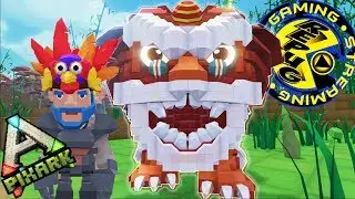PixARK Hunting for the Nian Beast and running into Minotaurs! [RePuG PixARK 9]