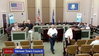 Vernon Town Council - October 7, 2025