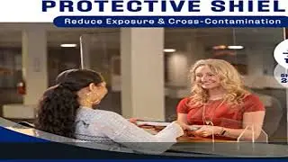 SignHero Sneeze Guard | Professional, Sturdy Acrylic Plexiglass Shield | USA-Made, Fast Shipping, 3
