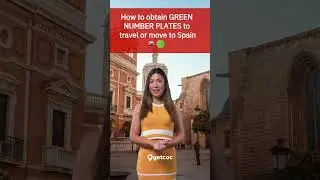 🚘🟢 How to obtain GREEN NUMBER PLATES to travel or move to Spain📍GetCOC | getcoc.eu