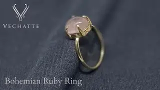 Rose Quartz Engagement Ring | How It's Made | Handmade Jewellery | Gold