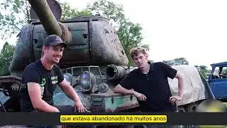 RESTAURA&Ccedil;&Atilde;O DE UM TANQUE DA 2&deg; GUERRA MUNDIAL