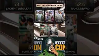 Best Average for india in test (min. 30 inning) 💥🤑 #shortvideo #testcricket #best #average