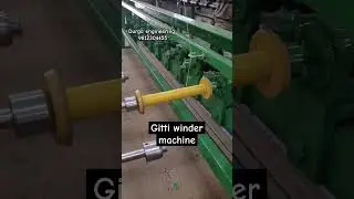 gitti winder machine dori gitta binder #breading #rope #viralvideo #dori #socks #textile #machine