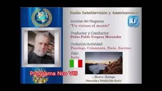 Programa Radial  Un vistazo al mundo   Nro 8