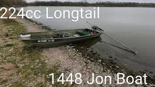 224cc Long Tail Mud Motor on the Lower Colorado