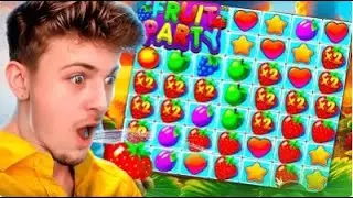 ACHAT DE FOU SUR FRUIT PARTY ! (100% SLOT) 🍉