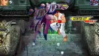 Ryu(Me) VS. Ult.Rugal(CPU)