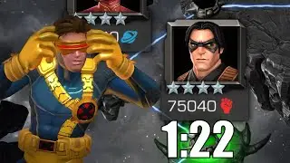 6 STAR RANK 2 BUFFED CYCLOPS 1:22 RoL WINTER SOLDIER TAKDOWN