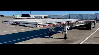 2026 MAC 48&rsquo; Aluminum Flatbed Trailer - Lift Axle, Disc Brakes, 2 Tool Boxes