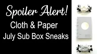 Cloth and Paper July Subscription Box: Spoiler Alert! Preview The Must-Have Items
