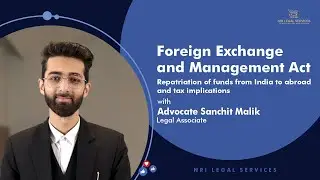 Foreign Exchange Management Act | #Repatriation of funds from #India to abroad | Tax implications