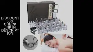 Cupping Therapy Set Chinese Medicine Physiotherapy Vacuum Cupping jars Apparatus Professional Suctio