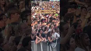 GOALS 🥹❤️ #d4vd #lollapalooza #lolla #d4vdd #d4vdherewithme #ontour #performance #livemusic