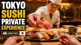 SUSHI EXPERIENCE TOKYO JAPAN 4K UHD POV