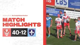 Highlights: Saints vs Wakefield - Academy RD 12