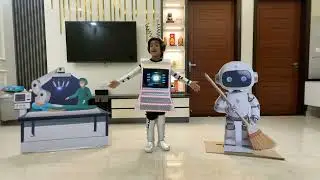 First Prize Winning Performance on Robot ! Robot Costume for Kids ! Fancy dress competition #Robot