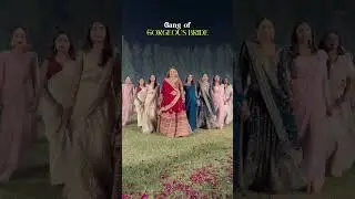 #bride #bridesmaids #bridesquad #wedding #brideentry #natadilse #bridetribe #sabyasachi