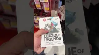 LEAGUE OF LEGENDS GIFTCARDS #fyp #tech #gadgets #gaming #cards #youtube #shorts #video #feed #riot