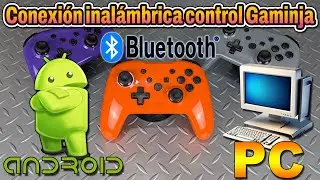 Conectar control Gaminja NS009-S - Android y Windows 11 v&iacute;a Bluetooth