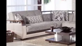 Microsuede Sectional Sofa
