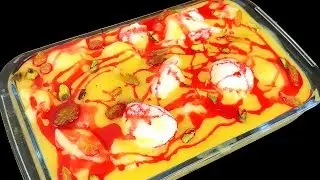 দারুন মজার আর খুবই সোজা স্নোবল কাস্টার্ড রেসিপি | Snowball Fruit Custard Recipe
