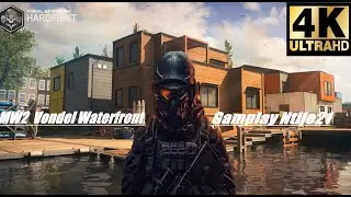 Call Of Duty 4K MW2 Vondel Waterfront Gamplay PS5 60FPS (без комментариев)