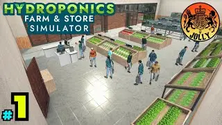 Hydroponics Farm & Store Simulator  |  Episode 1