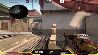 NAVI JUNIOR dem0n   13 yo  1 vs 4  CFG   DIMON В ОПИСАНИЕ