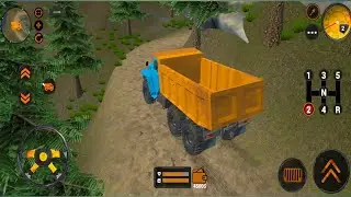 Backhoe Loader JCB Simulator Gameplay - Offroad JCB Truck Driving Game - Android Gameplay
