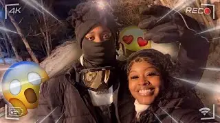 OUR FIRST TRIP (FIRST TIME MEETING)..SKIING | SNOW TUBING | GINGERBREAD + FOOD