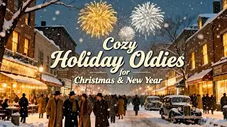 Vintage New Year's Eve Music 🎉 Cozy Holiday Oldies for New Year 🎼 Classic New Year Songs