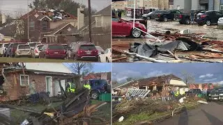 Team coverage: Storms, tornado caused damage around the Houston area