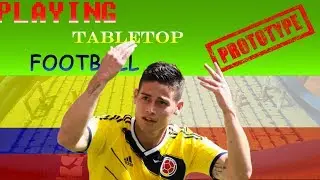 Recreating World Cup on a Prototype Tabletop Game! POLAND vs COLOMBIA!