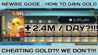 KNIGHTS CHRONICLE NEWBIE GUIDE - HOW TO GAIN GOLD 💲💲💲