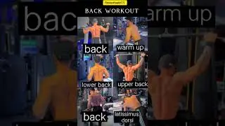 Full back workout at gym | Back exercises | #fitness #motivation #gymworkout #backworkout #bbfit
