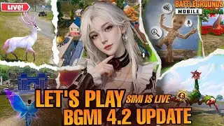 BGMI 🥵 4.2 NEW 😱 UPDATE EXPLORE🔥WITH SIMI 🎀 #bgmi #shortsfeed #shorts #bgmi #pubg #shortslive
