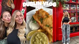 a v messy dublin vlog 🍀 day trip to dublin.. we nearly missed our flight