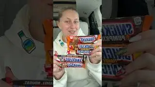 Пробую ВСЕ вкусы Snickers 😋🤤 #snickers #candy #snickersbar
