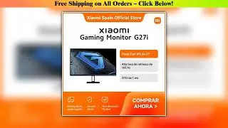 Official |   Xiaomi Gaming Monitor G27I, 27-Inch Fast Ips Panel, 165 Hz High Refresh Rate, 1 Ms Gtg