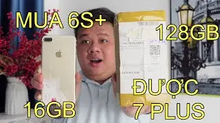 HIẾM GẶP: MUA IPHONE 6S PLUS 16GB TRÊN SHOPEE NHẬN ĐƯỢC 7 PLUS 128 NÁT - KÈO THƠM ???