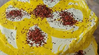 White gym chalkcrumbling || oldy satisfying video|homemadecrush||subscribe channel