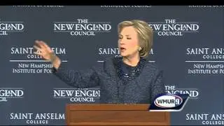 Raw video: Hillary Clinton speaks at Politics and Eggs event