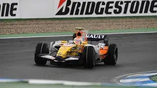 Salida Gran Premio de Alemania 2008 F1.