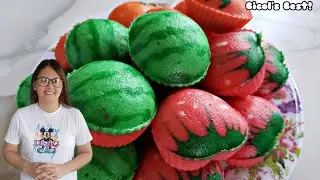 Puto with Fruit Designs | StrawBerry-Gery