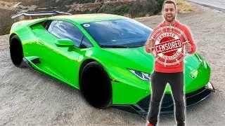 MY NEW WHEELS FOR THE LAMBORGHINI!!!