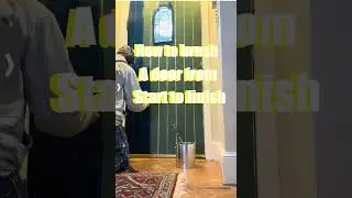 How to paint a front door from start to finish full video 